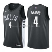 Brooklyn Nets Basketball Trøjer 2018 Jahlil Okafor 4# Statement Edition..